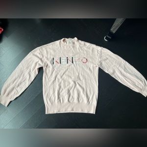Girls size 10 kenzo light pink sweater